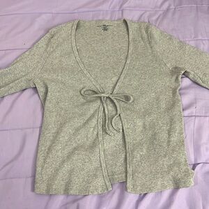 brandy melville tying cardigan